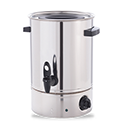 30 Litre steel water boiler available to hire for catering events at Stamford Tableware Hire